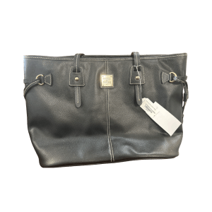 Dooney & Bourke Black Leather Tote Bag